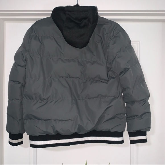 MICHAEL KORS puffer layered jacket with hoodie - Picture 14 of 15